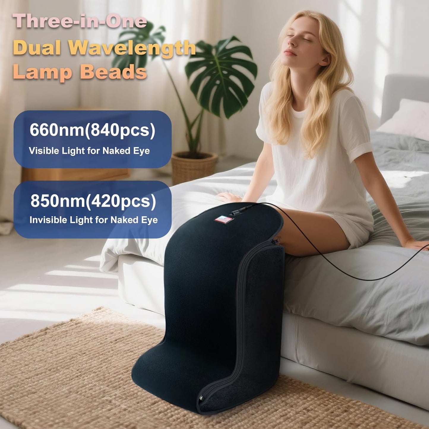 Relieva™ Red Light Therapy for Legs & Feet